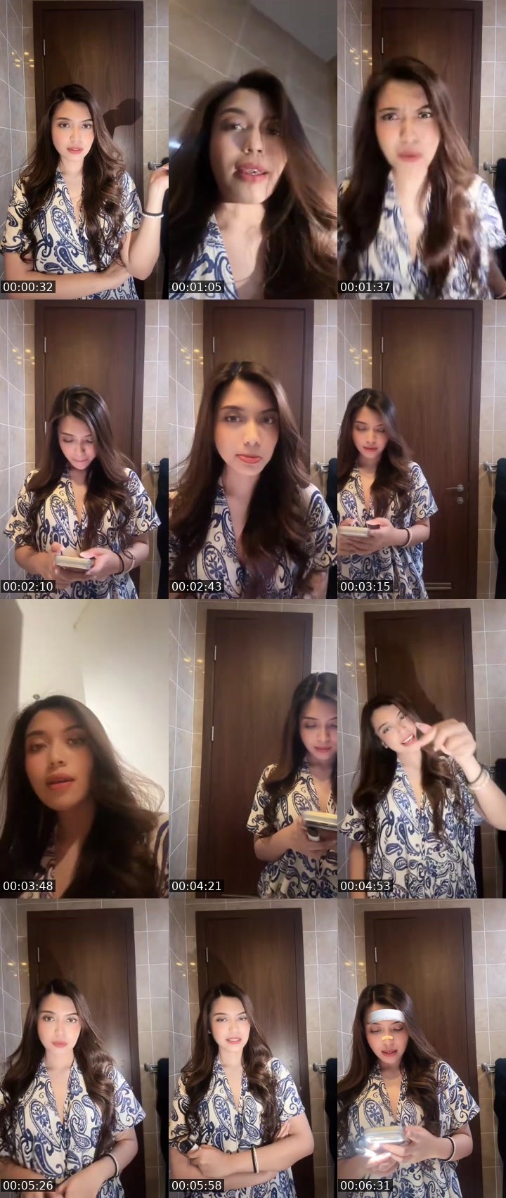 Contact-sheet preview of ˣ⁴⁵ᴇʟ ᴋᴇɪ🦋💋♕¹⁹⁺'s MICO Live recording