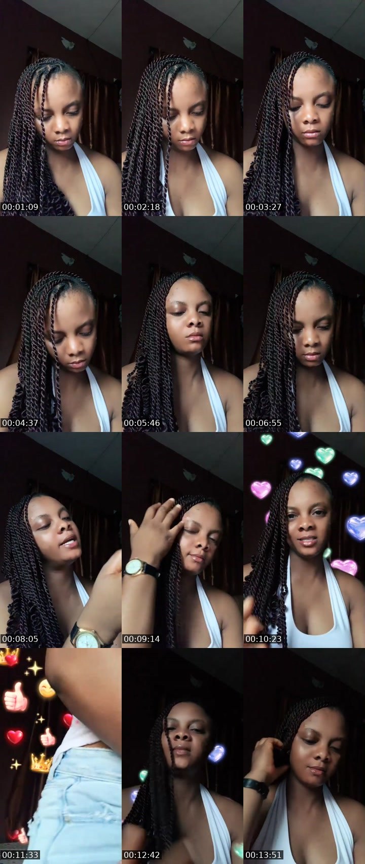 Contact-sheet preview of 🆙👑Angel Rossy🥑's MICO Live recording