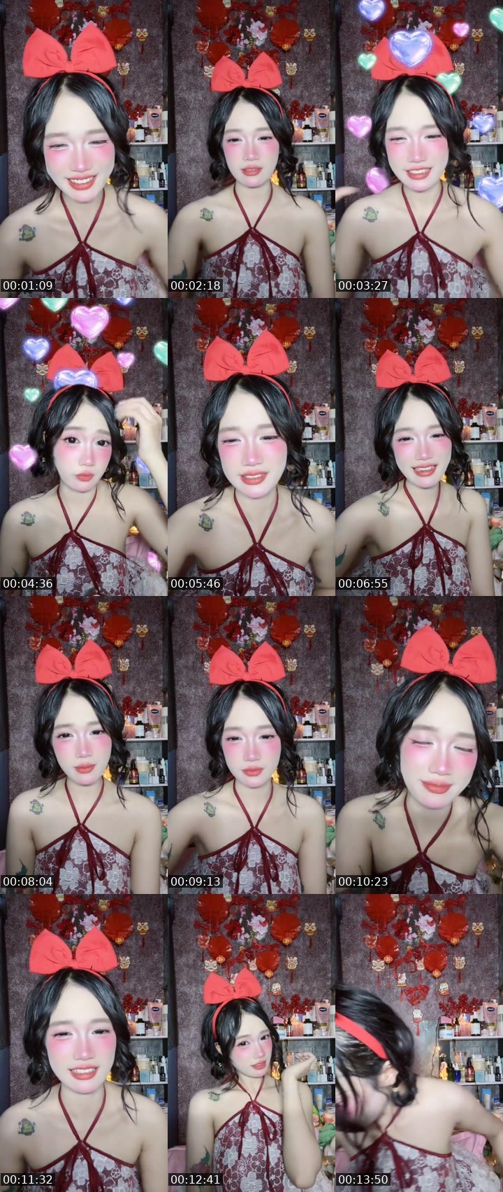 Contact-sheet preview of ⚡️Mèo bae 🍀's MICO Live recording