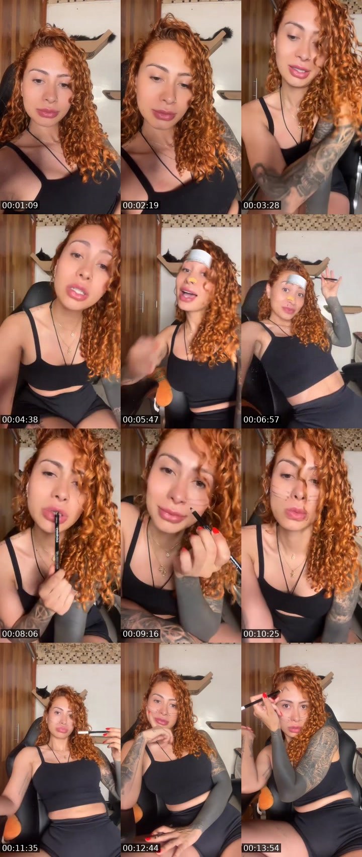 Contact-sheet preview of 🧡CONEJA🐰🥕's MICO Live recording