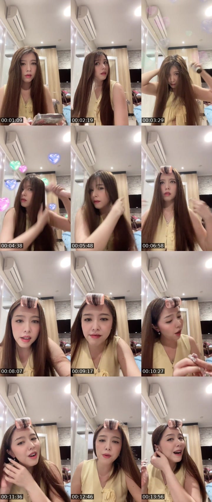 Contact-sheet preview of ᴿᴴ bebi ceyi 👑's MICO Live recording