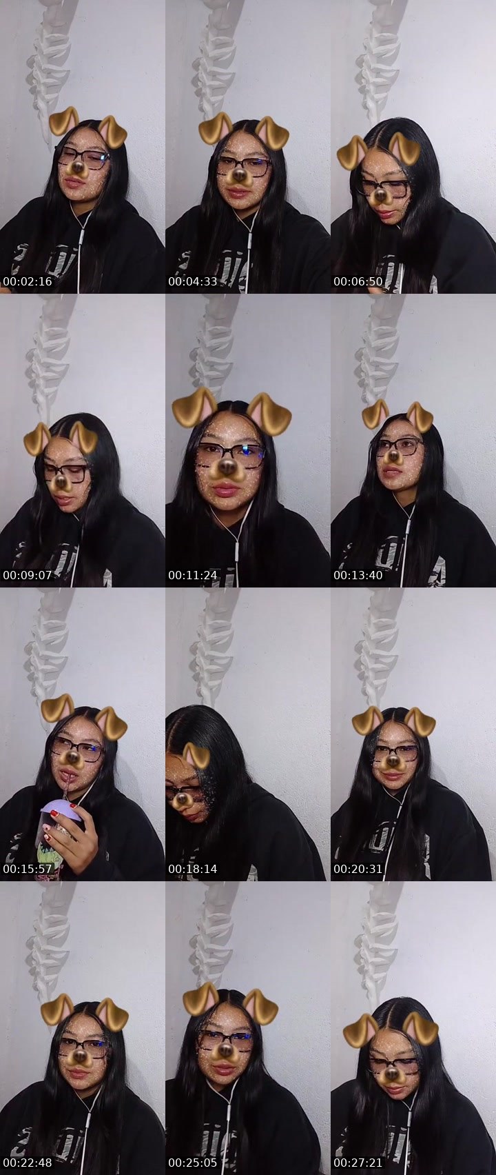 Contact-sheet preview of 🐞ͨ🐻ⷮ🦈ⷮⷮ𝓬𝓻𝓲𝓼𝓼𖤓᩸🎮 ꙷ🍀's MICO Live recording