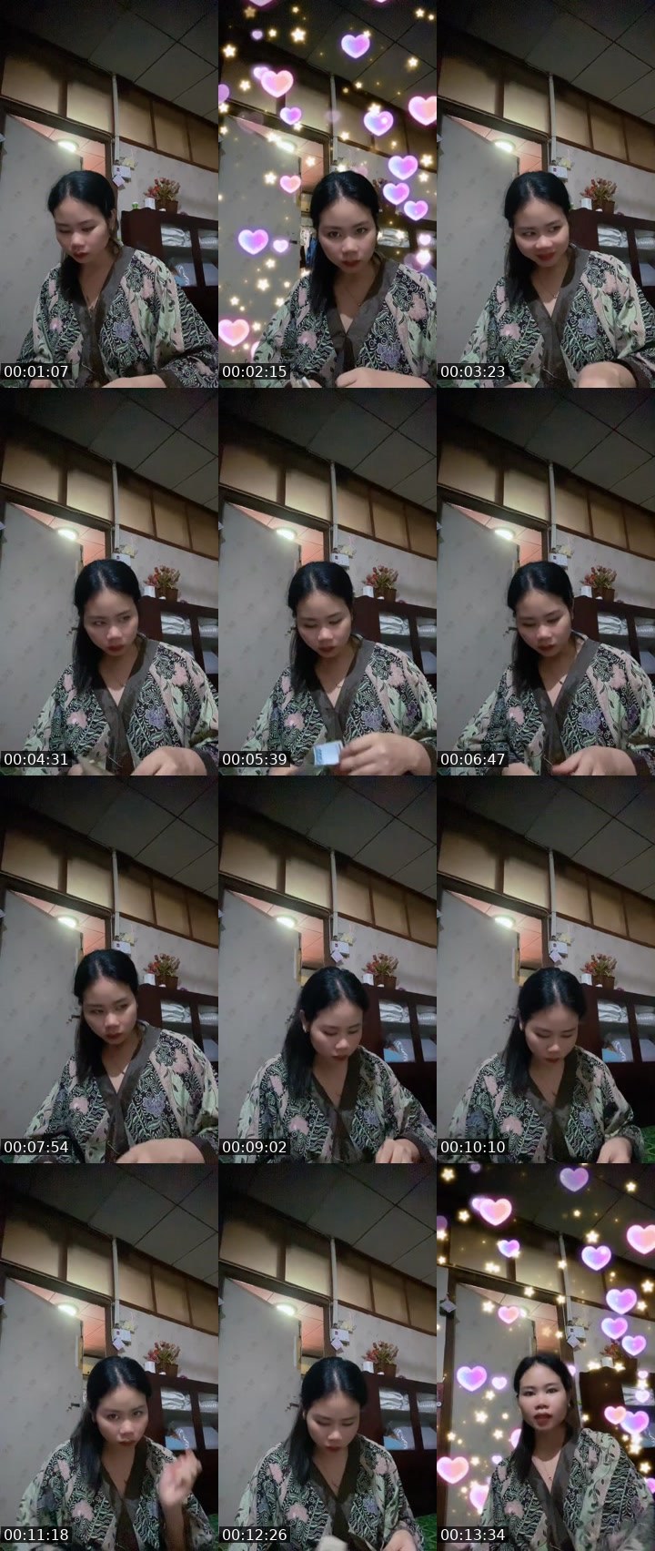 Contact-sheet preview of 🐚หวาน🌻{BRB }🌷's MICO Live recording