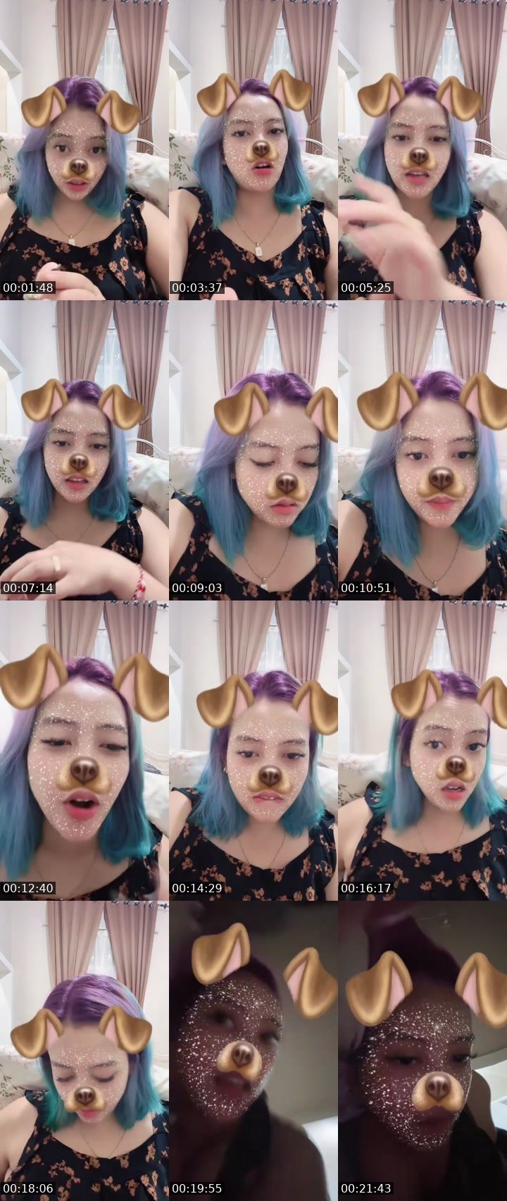 Contact-sheet preview of 💕MOZZALUCU💕🔖's MICO Live recording