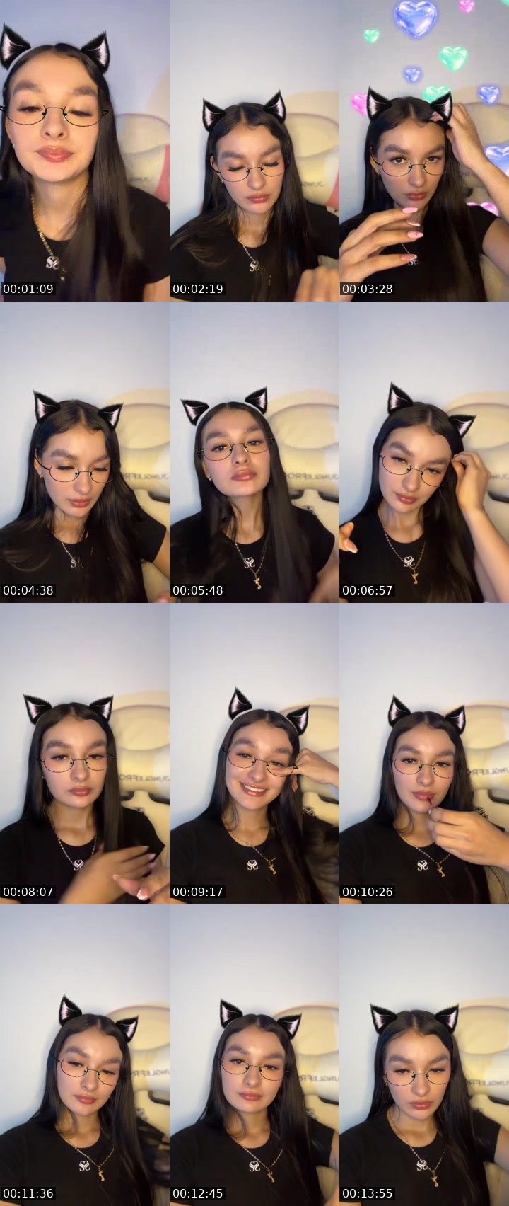 Contact-sheet preview of 𑣲𝐋𝐮𝐮🤎ᴸ's MICO Live recording