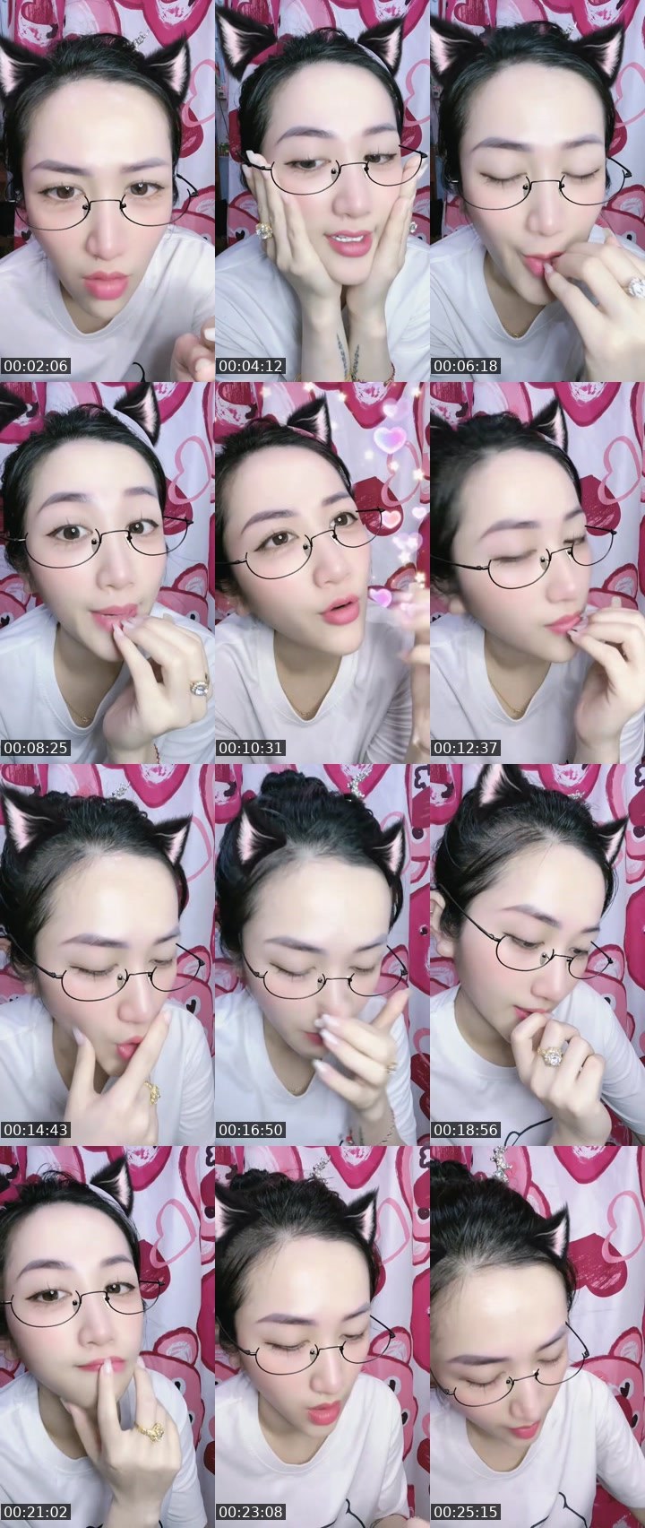 Contact-sheet preview of 🥃ĐanBaby👸🖤 -46k's MICO Live recording