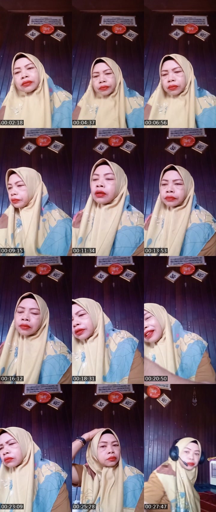 Contact-sheet preview of 🎠🧊Bunang°ᴹᴳᴿ's MICO Live recording