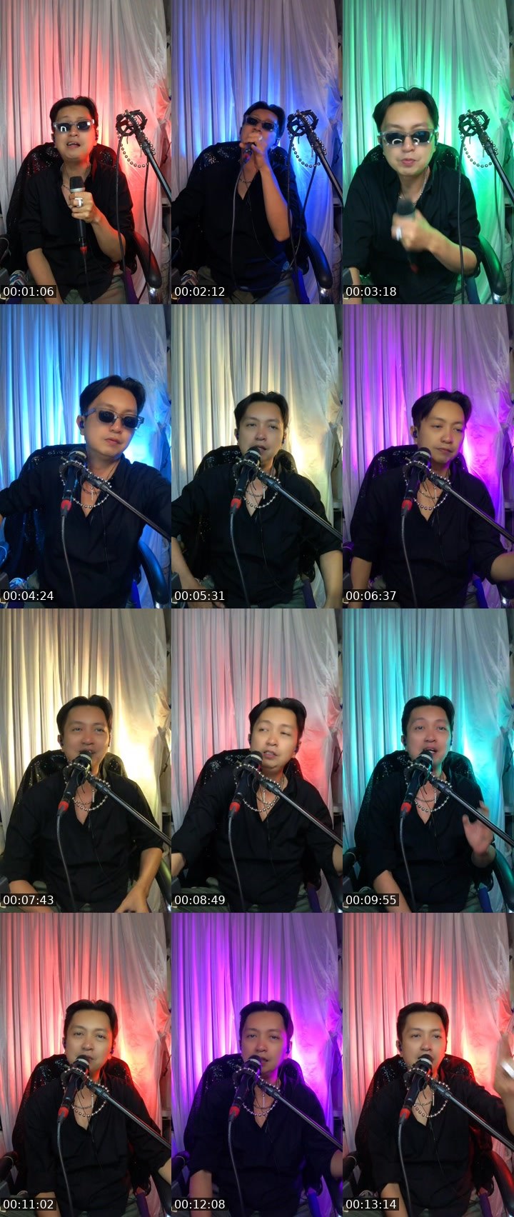 Contact-sheet preview of SINYO AFIS FIODA's MICO Live recording