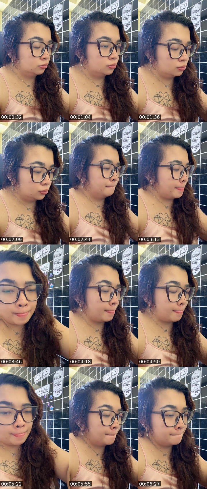 Contact-sheet preview of chacaaa ᴱᴸᴵᵀᴱ 🏹💙's MICO Live recording