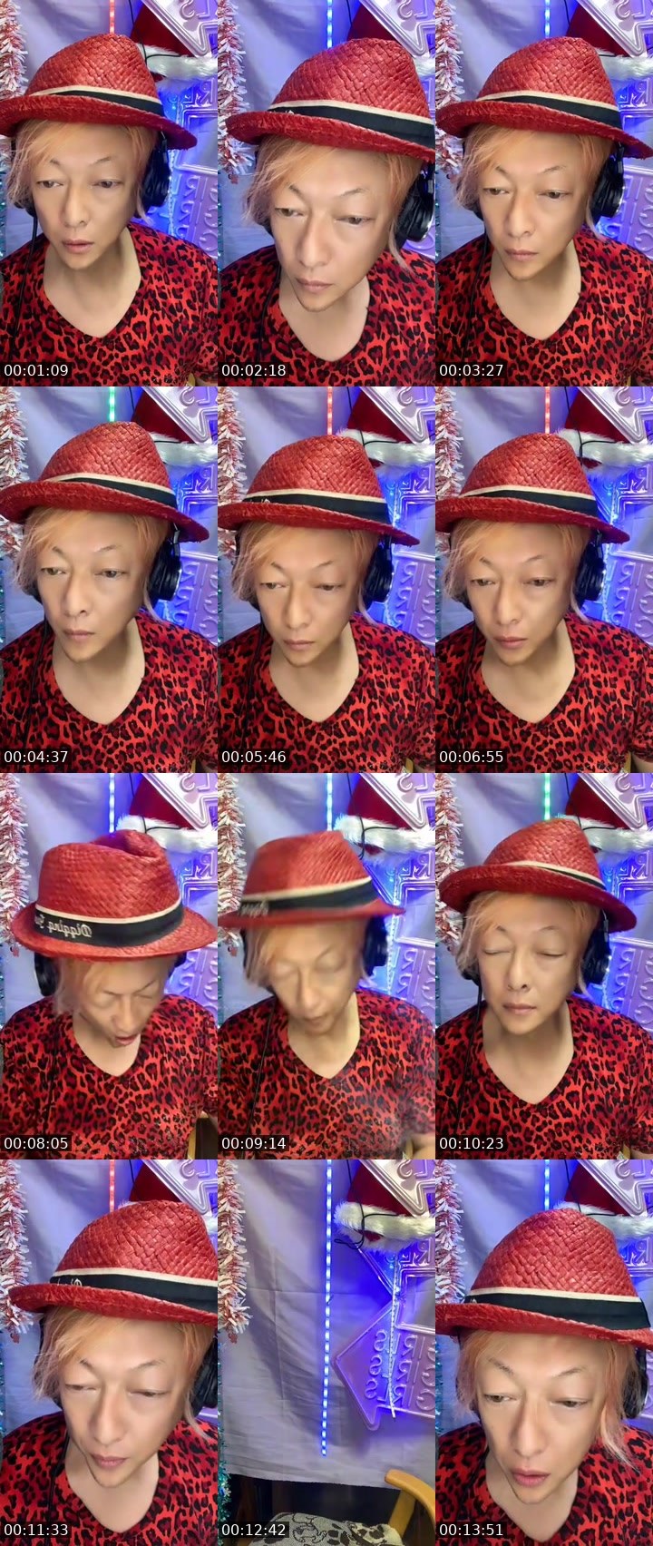 Contact-sheet preview of 🍻ひさ。·̩͙꒰ঌ♡ྀི's MICO Live recording