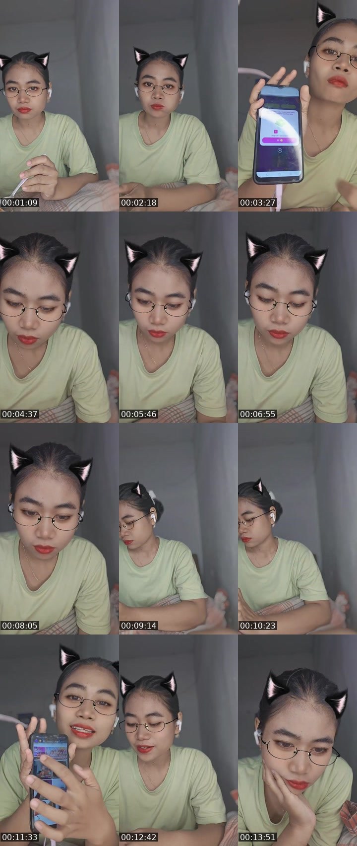 Contact-sheet preview of 🍷🤡ᴳᴱᵀYesicaᵐʸ👻🌕's MICO Live recording