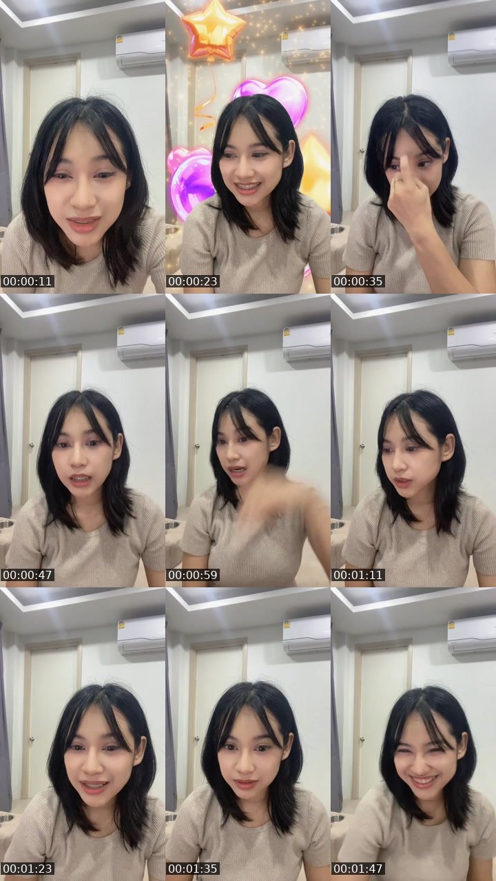 Contact-sheet preview of Aura - New VJ | ฝ้าย 💖's MICO Live recording