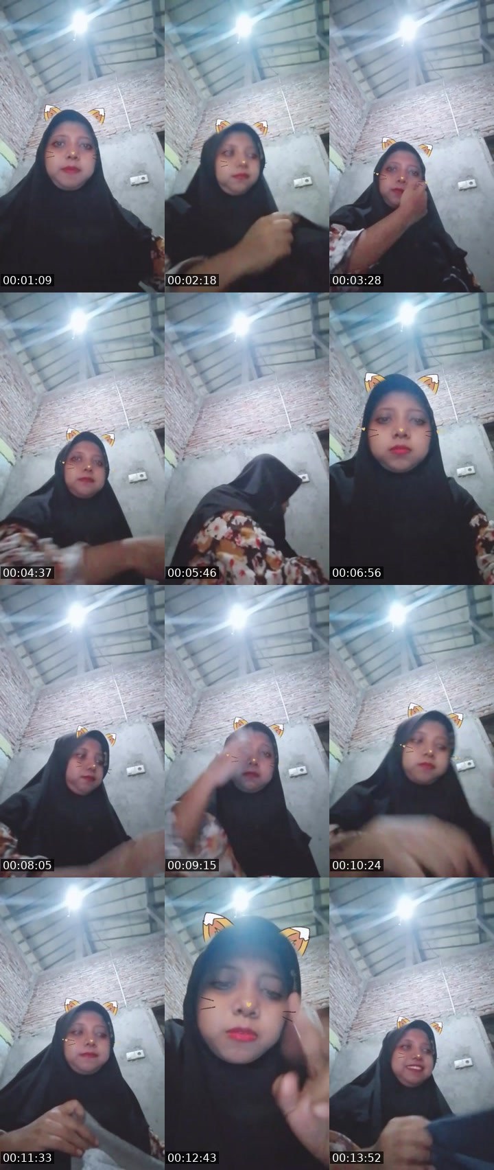 Contact-sheet preview of ꪜⅈ𝕜ꪮρⅈ ‘ Nurul🥰🥰🥰🥰's MICO Live recording
