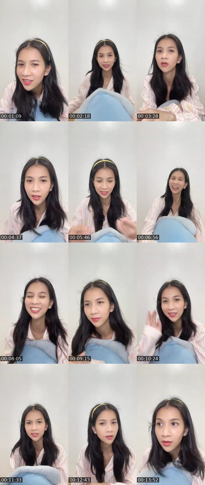 Contact-sheet preview of [🍇] vj. ไอจูนเอง 🥓🧁💖's MICO Live recording