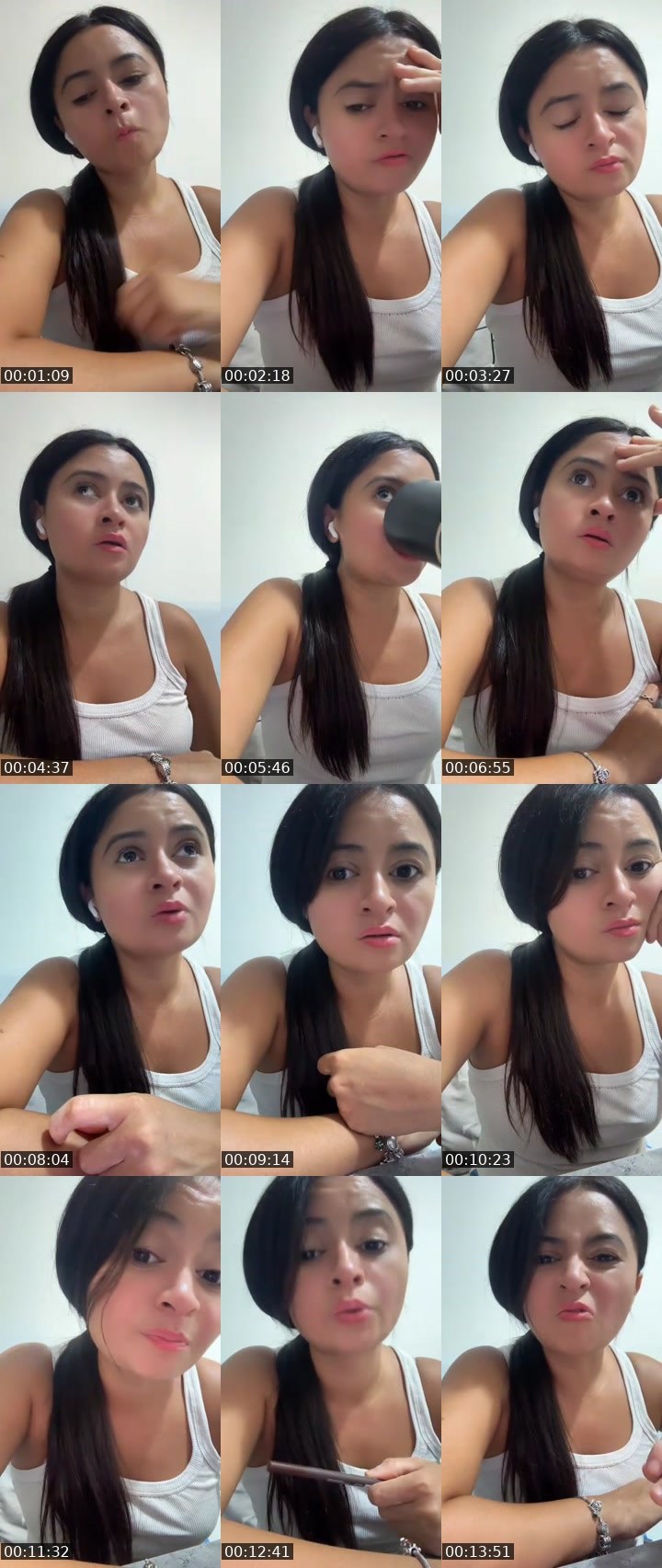 Contact-sheet preview of ⁿ𑁤ᒻupita🪭💃🏻🐦‍🔥🤫's MICO Live recording