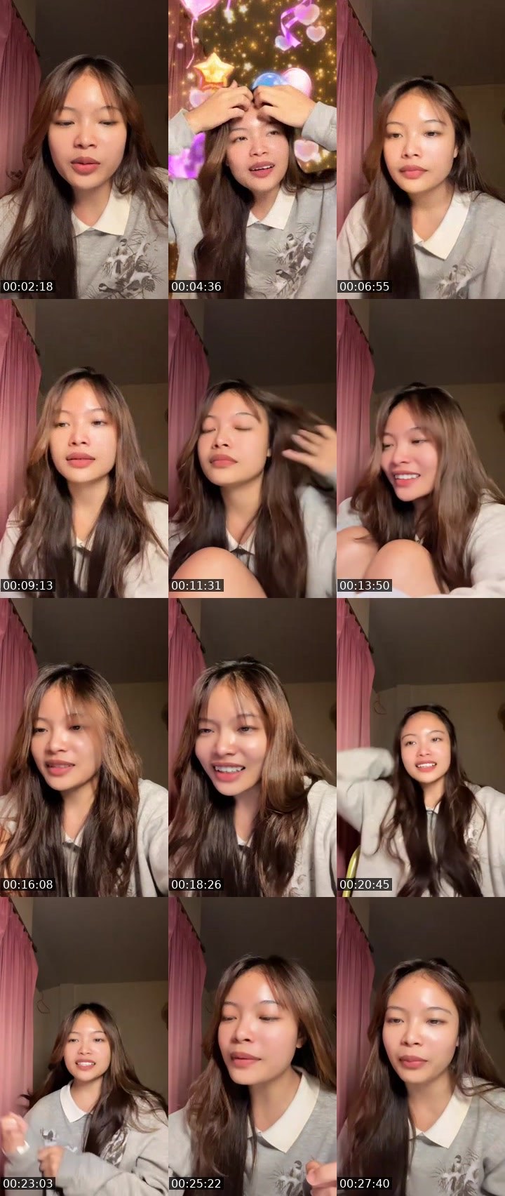 Contact-sheet preview of 🥕🐰 Fiona - New VJ | เดียร์'s MICO Live recording