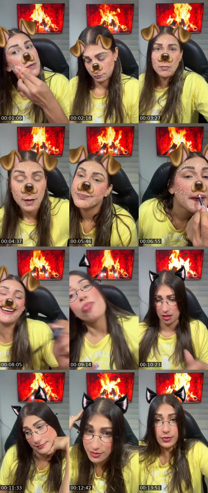 Contact-sheet preview of 🧸Yִׂαִׂ໋ׅׅ࣪꯱ָׂᧉ֗ 🎢🧻ᶠ⁵⁰⁴'s MICO Live recording