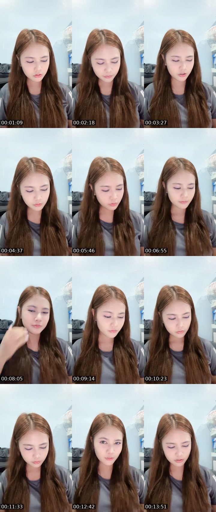 Contact-sheet preview of (🧋)New vj ผัก 🐰🥨's MICO Live recording