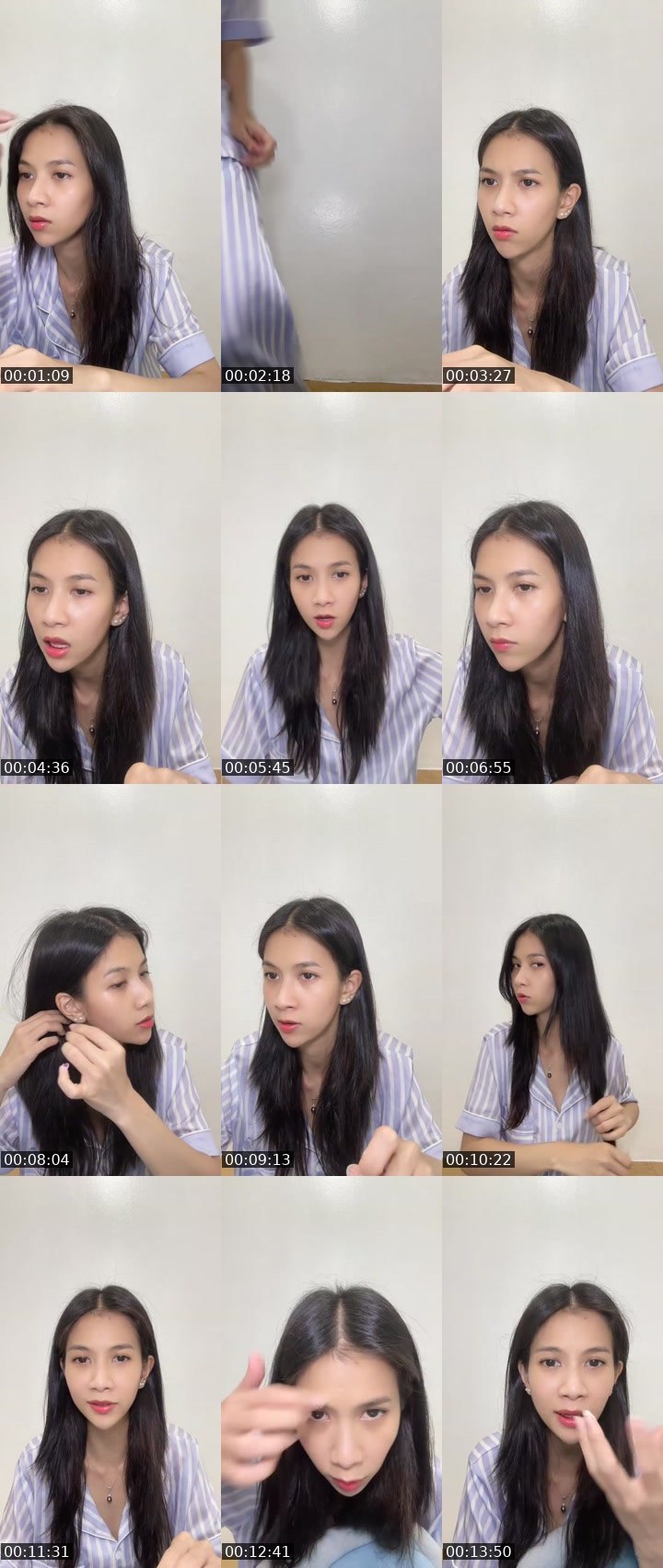 Contact-sheet preview of [🍇] vj. ไอจูนเอง 🥓🧁💖's MICO Live recording
