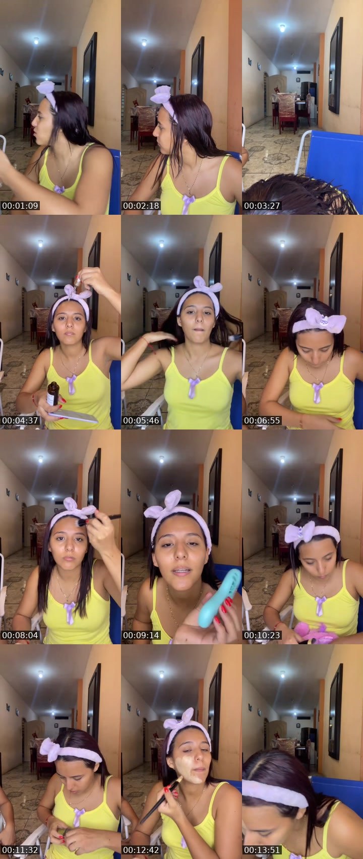 Contact-sheet preview of Violetica 🍭's MICO Live recording