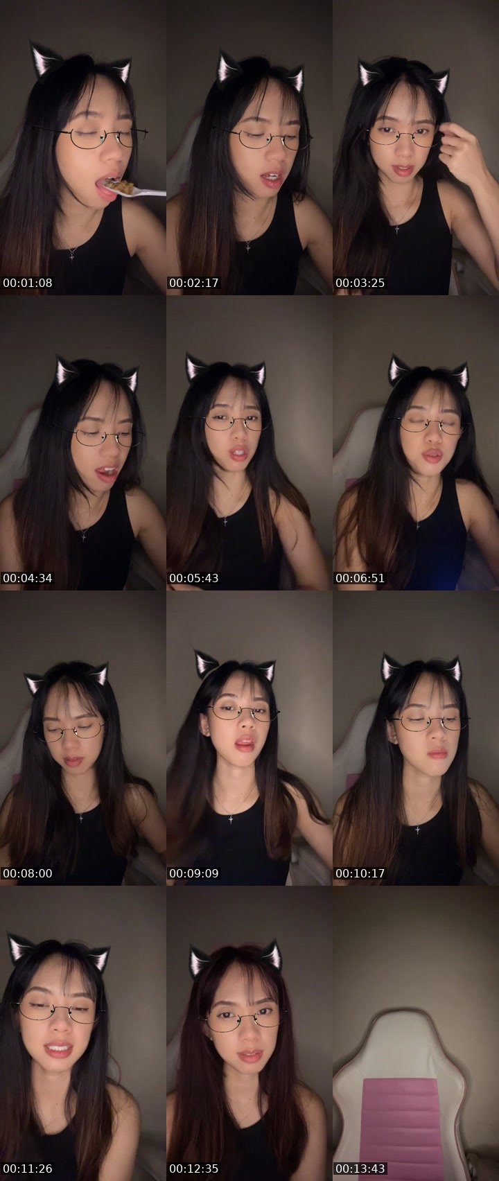 Contact-sheet preview of 🍀ᶜʳᵒʷ Katrin🤍❤️‍🩹's MICO Live recording