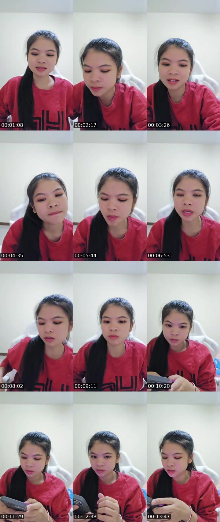Contact-sheet preview of BRB new vj ปีใหม่🌷's MICO Live recording