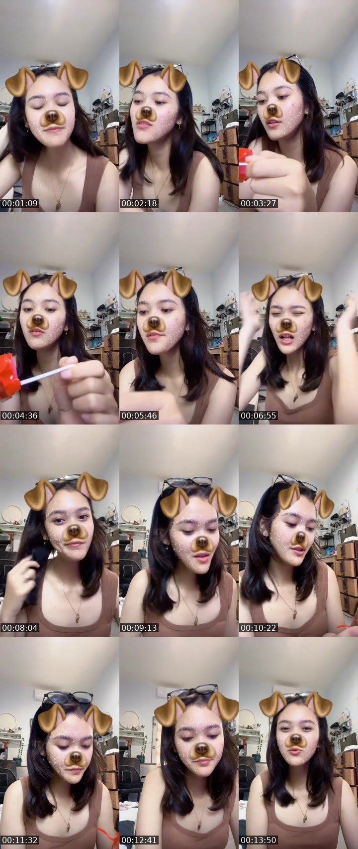 Contact-sheet preview of shasha ᴱᴸᴵᵀᴱ's MICO Live recording