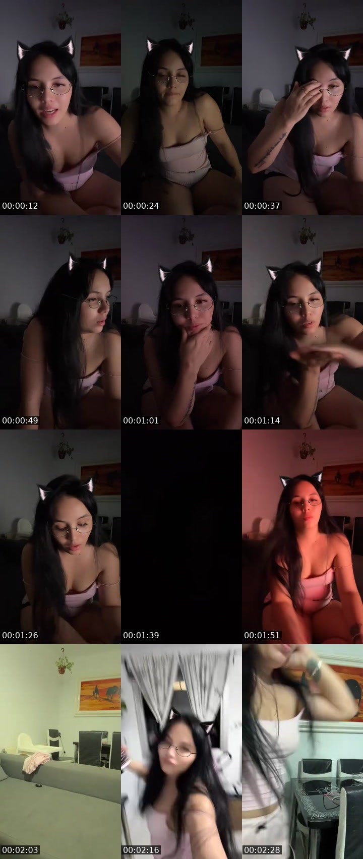 Contact-sheet preview of 🌸 FËËR🪼 🐯👑's MICO Live recording