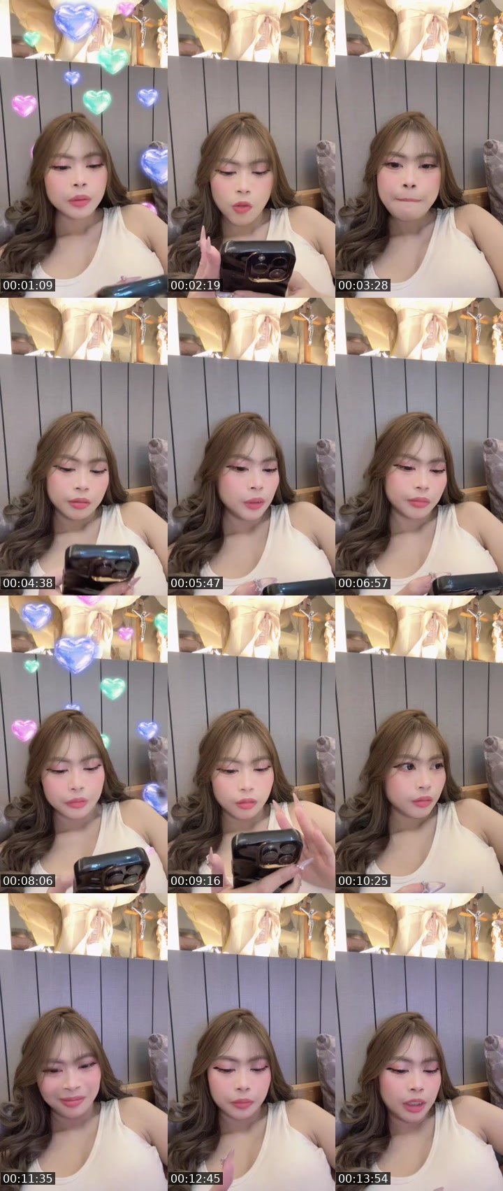Contact-sheet preview of ᶜʳᵒʷ BEBEcu 🐹's MICO Live recording