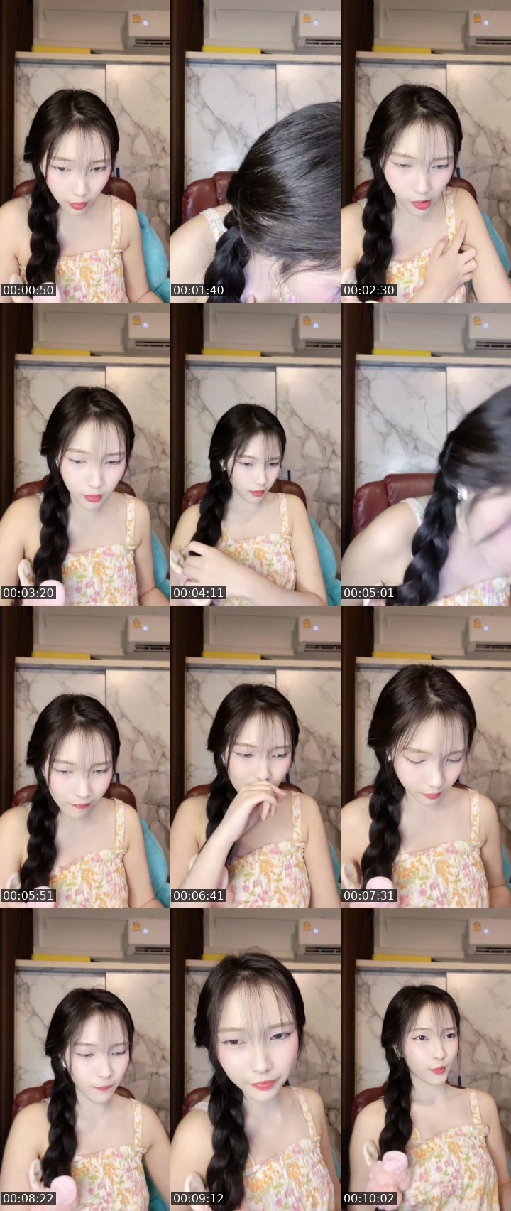 Contact-sheet preview of [🧋] milktea New vj - Baifern's MICO Live recording