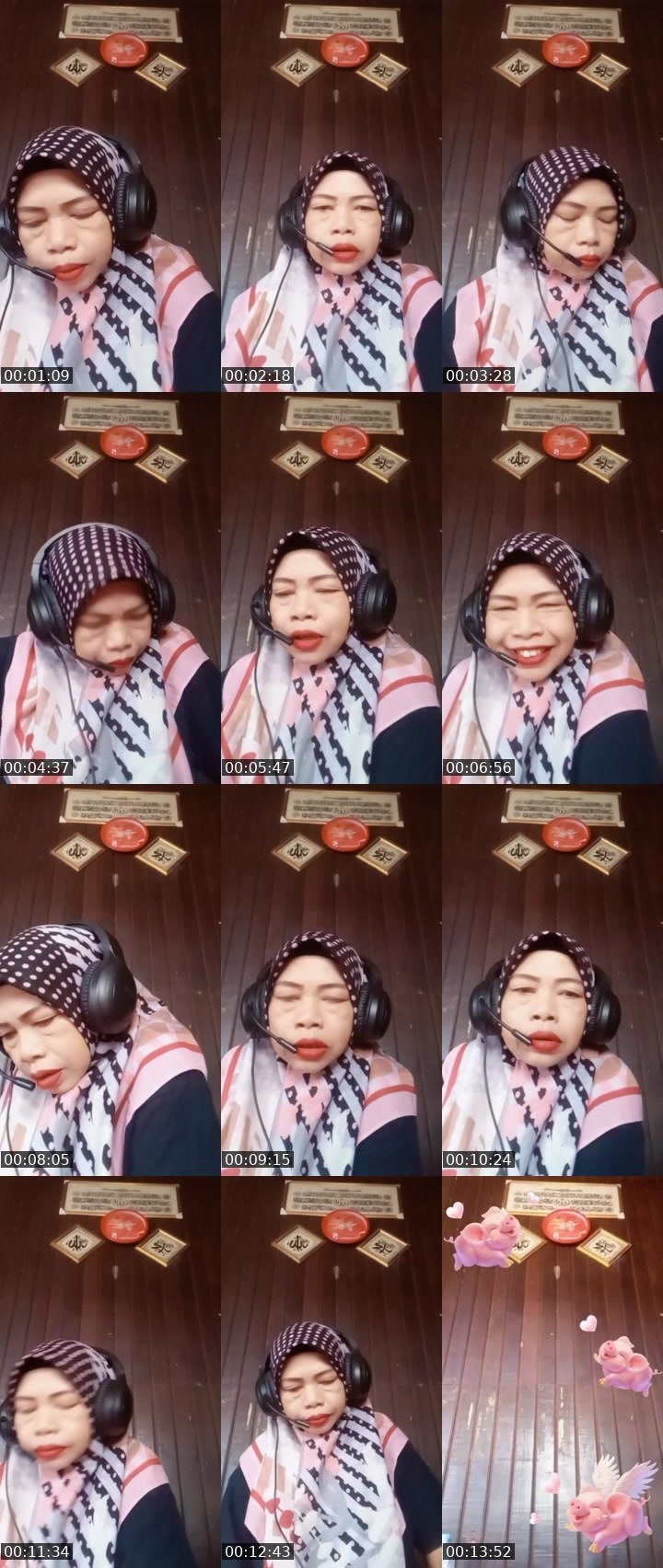 Contact-sheet preview of 🎠🧊Bunang°ᴹᴳᴿ's MICO Live recording