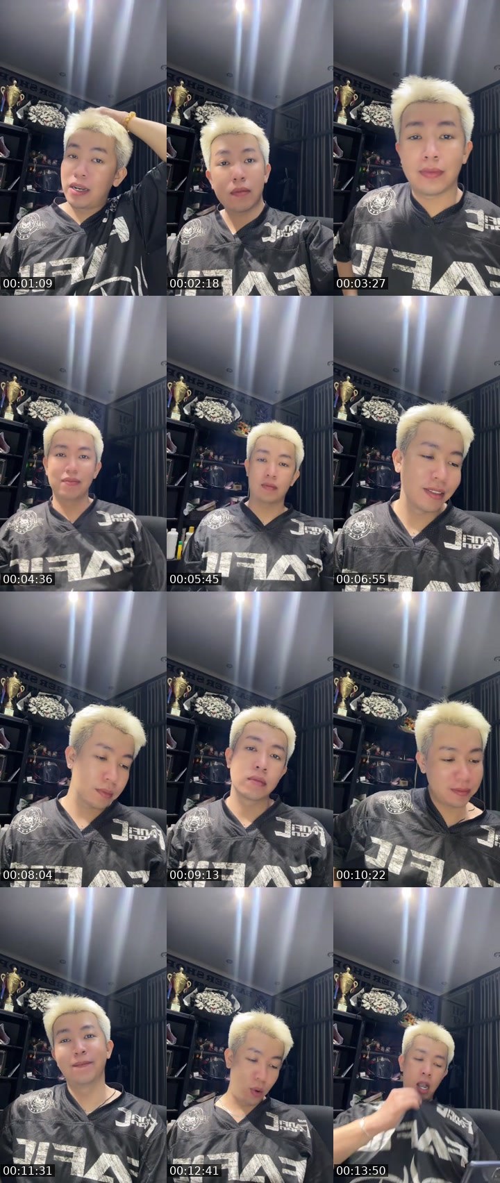 Contact-sheet preview of |❤️‍🔥|Bee Hài🌻's MICO Live recording