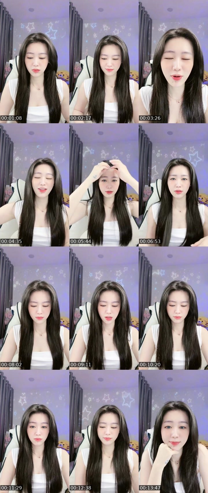 Contact-sheet preview of 𝓜𝓮̀𝓸 𝒛𝒆́𝒑 𝒍𝒖́ ࿐ 🍃🌷's MICO Live recording