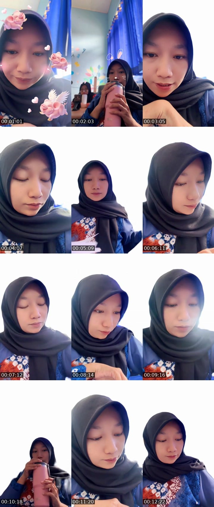 Contact-sheet preview of Ayudiah ᴺᵒᶻᵃ's MICO Live recording