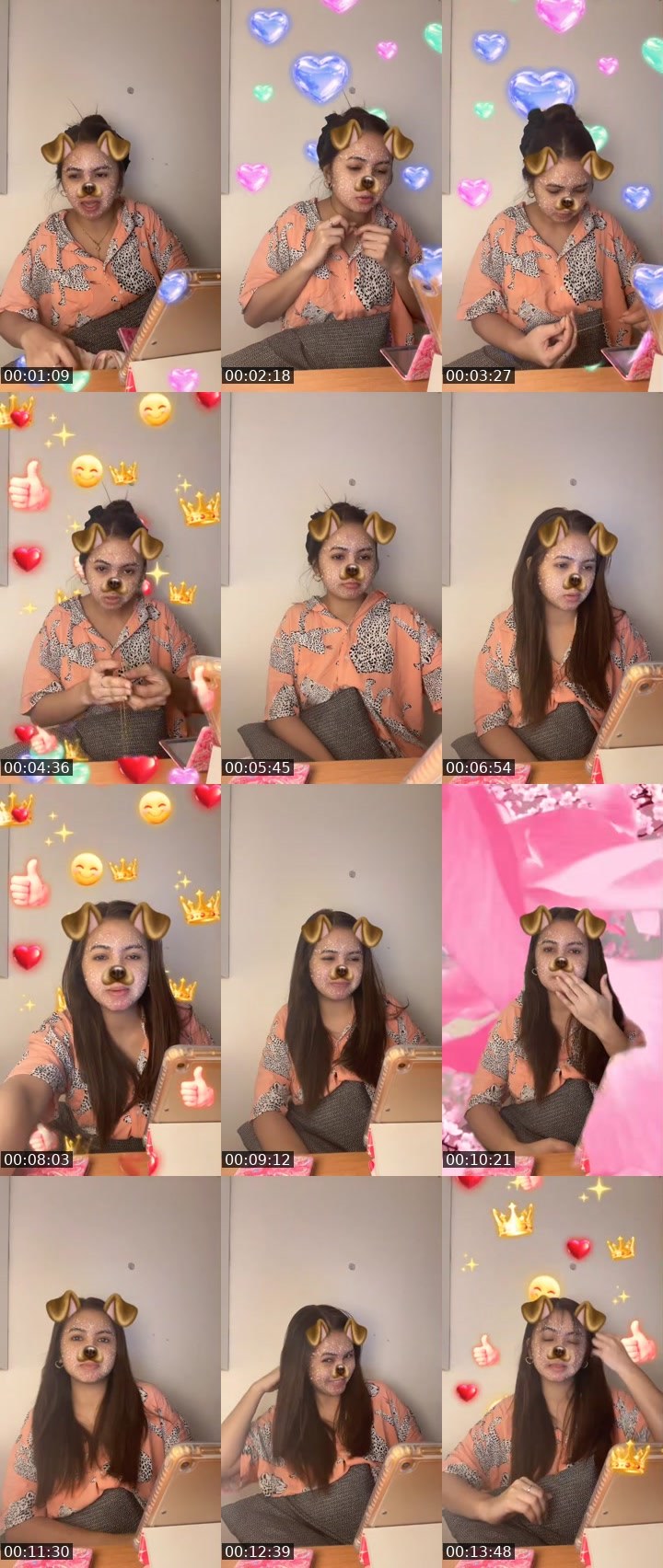 Contact-sheet preview of ❤️Ching 🅑🅛🅐🅚🅔  ᴴᵘⁿᵗᵉʳ's MICO Live recording