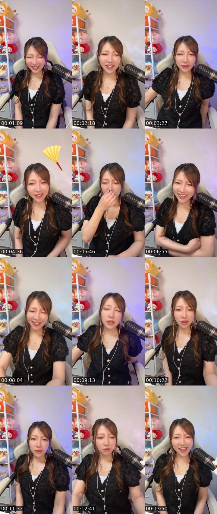 Contact-sheet preview of さぁやん🐶🫧's MICO Live recording