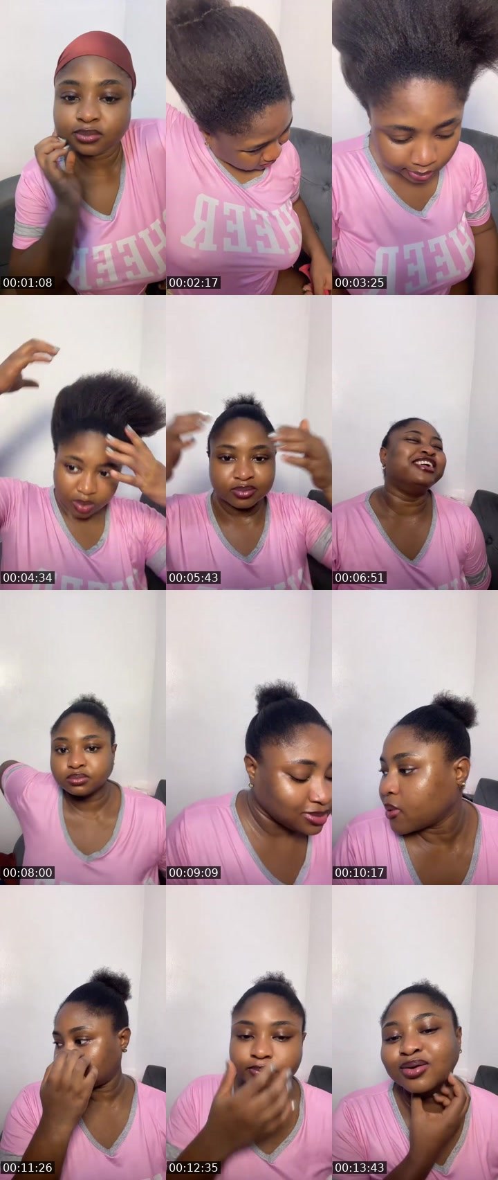 Contact-sheet preview of Adunni's MICO Live recording