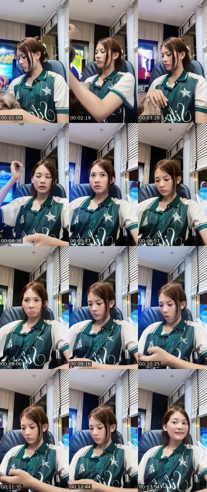Contact-sheet preview of Sly♥️Ploysai🐈's MICO Live recording