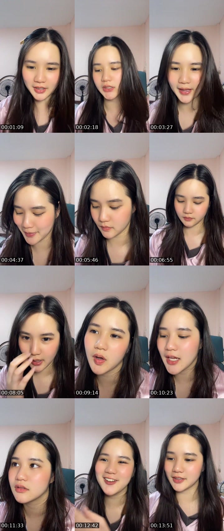 Contact-sheet preview of [🧋] milktea new vj อฟ 🤎🌟's MICO Live recording