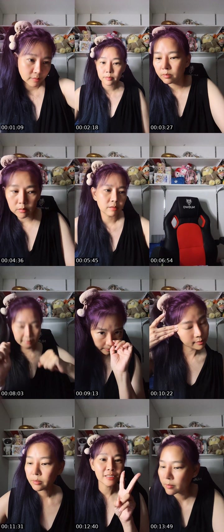 Contact-sheet preview of 🦉•Melody May's MICO Live recording
