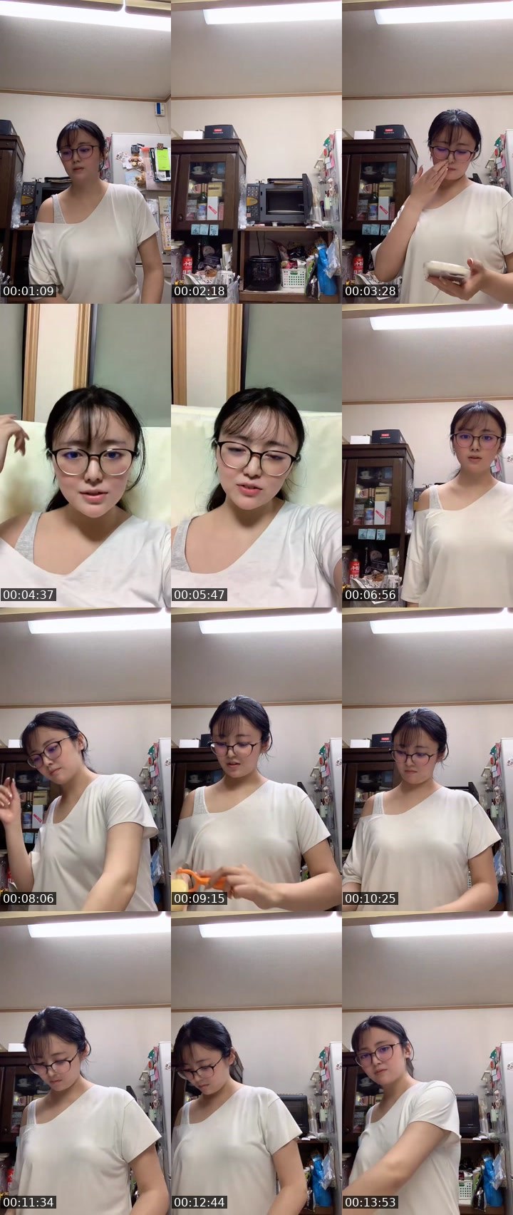 Contact-sheet preview of YUKI🐰🎮🍓's MICO Live recording