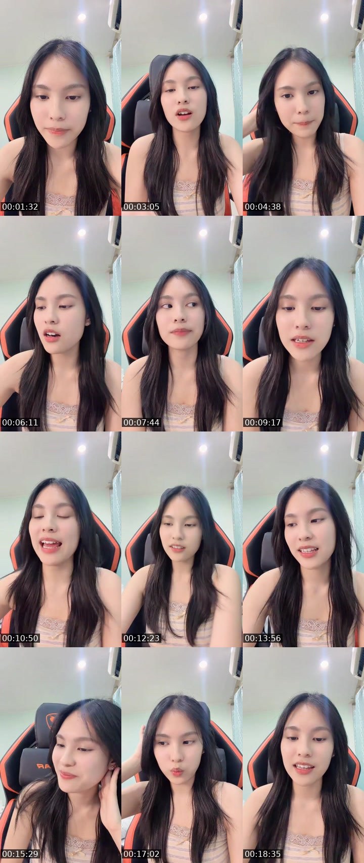 Contact-sheet preview of [🧋] milktea new vj: ferna ✿'s MICO Live recording