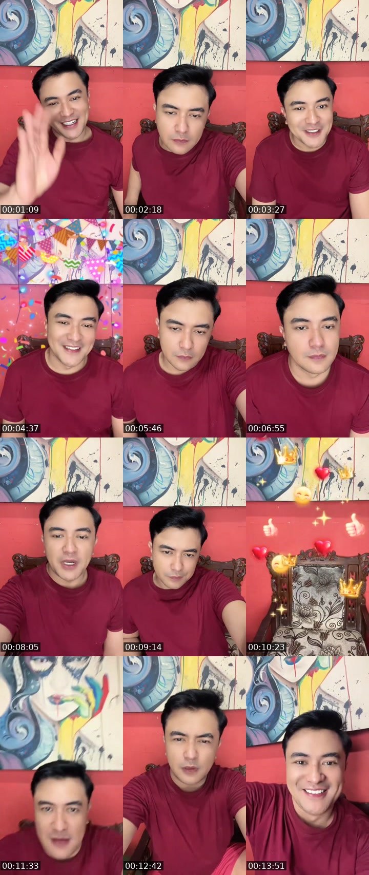 Contact-sheet preview of ᴳᴱᵀUTA's MICO Live recording