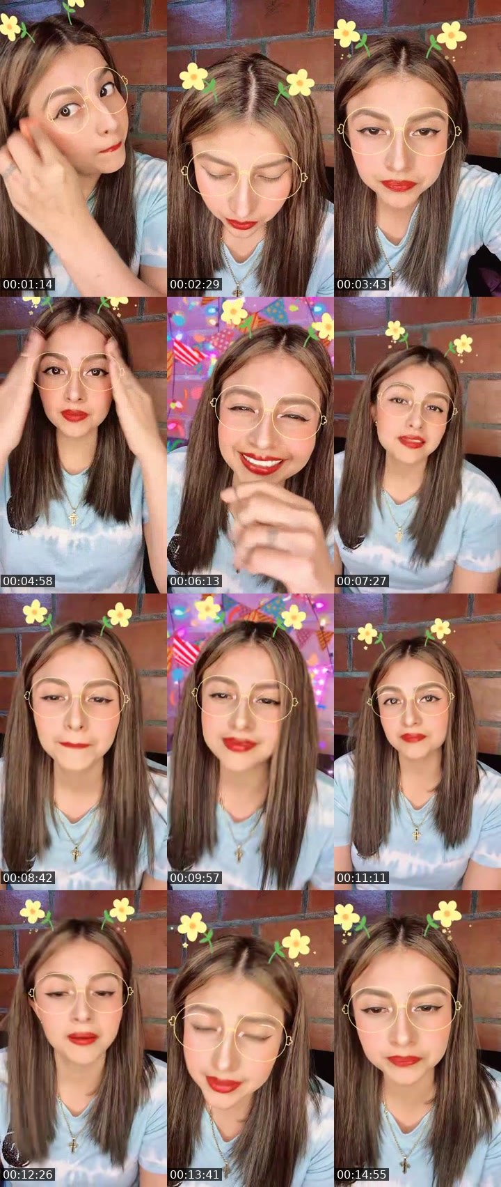 Contact-sheet preview of 👑ͩ🩵Diosa🐱🍄🦊🎒's MICO Live recording
