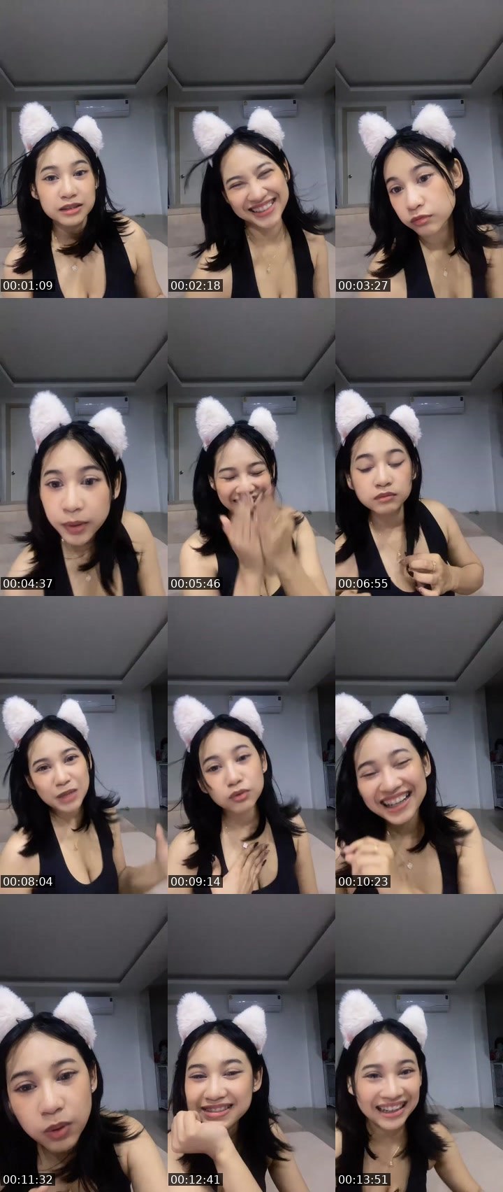 Contact-sheet preview of Aura - New VJ | ฝ้าย 💖's MICO Live recording