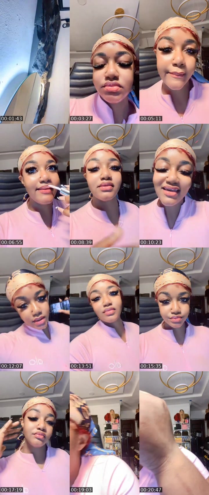 Contact-sheet preview of 🦋 preety 🫧💉🥰💕ᴮ🤟's MICO Live recording