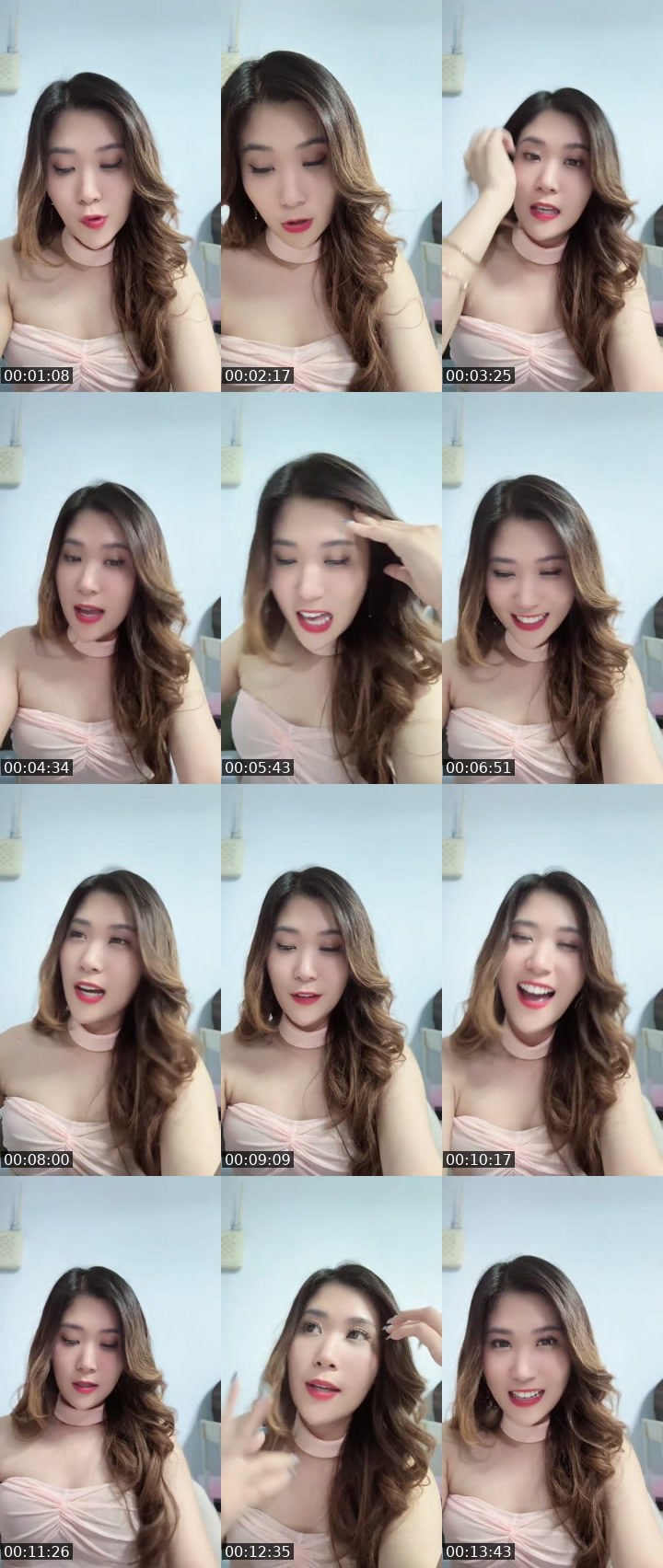 Contact-sheet preview of 💅🏻RERE⁴⁰⁴🍑🌭⚡'s MICO Live recording