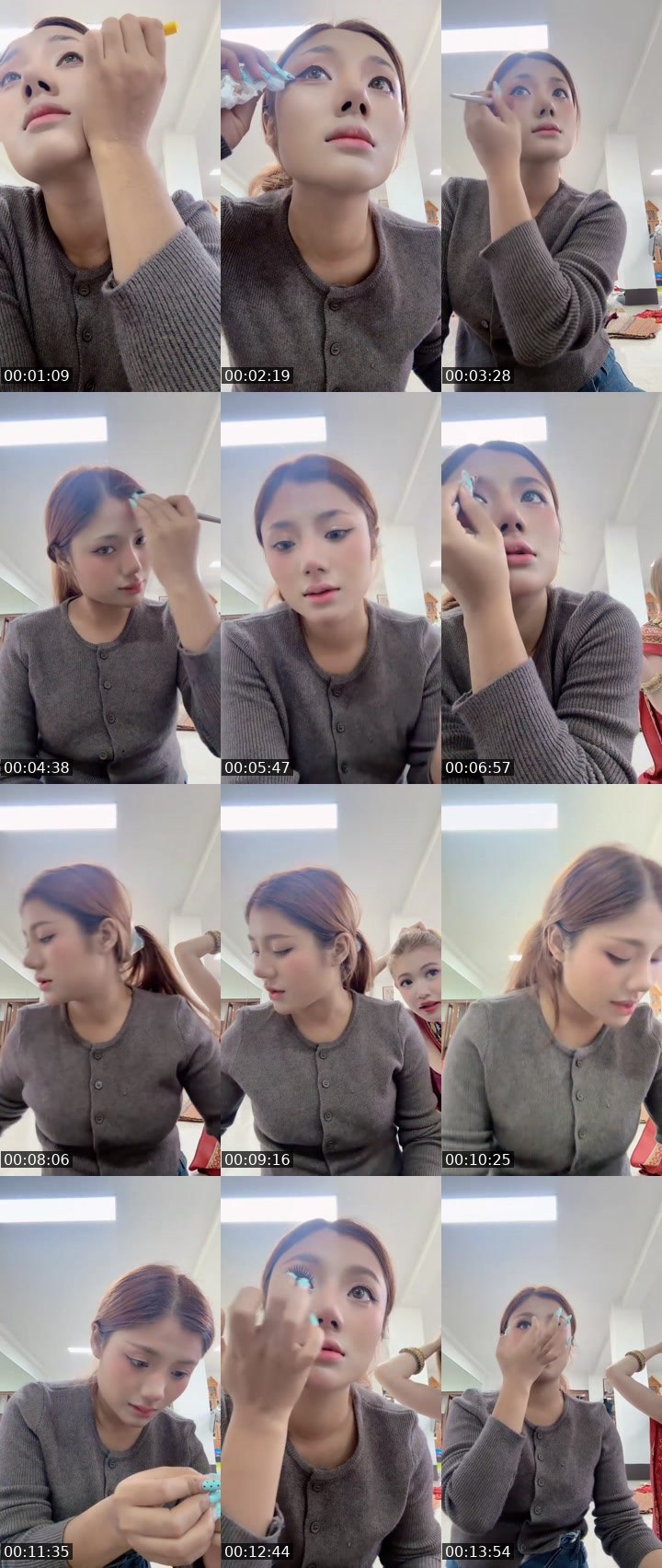 Contact-sheet preview of Sly new VJ 🪷กอบัว 🫧's MICO Live recording