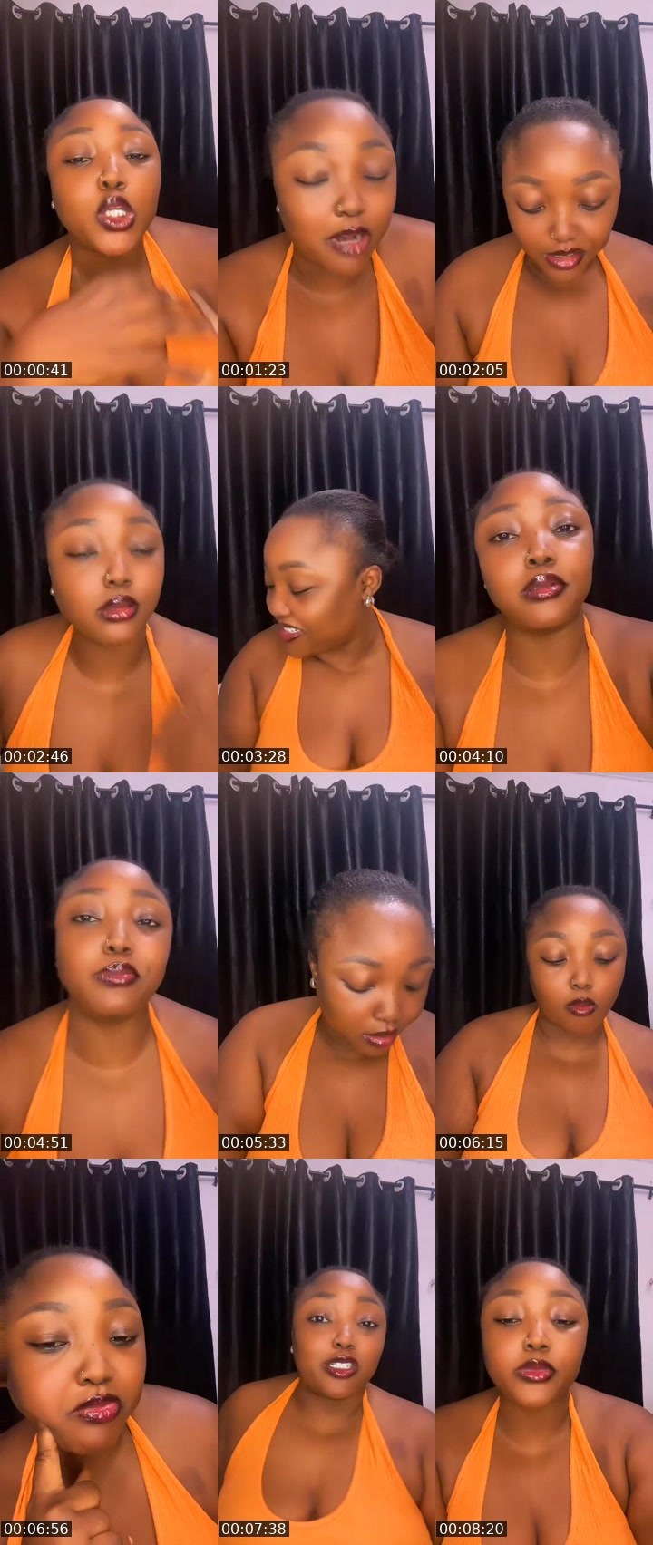 Contact-sheet preview of ℂℳℬ 🎀Mz.Pearly🎀(VL)'s MICO Live recording