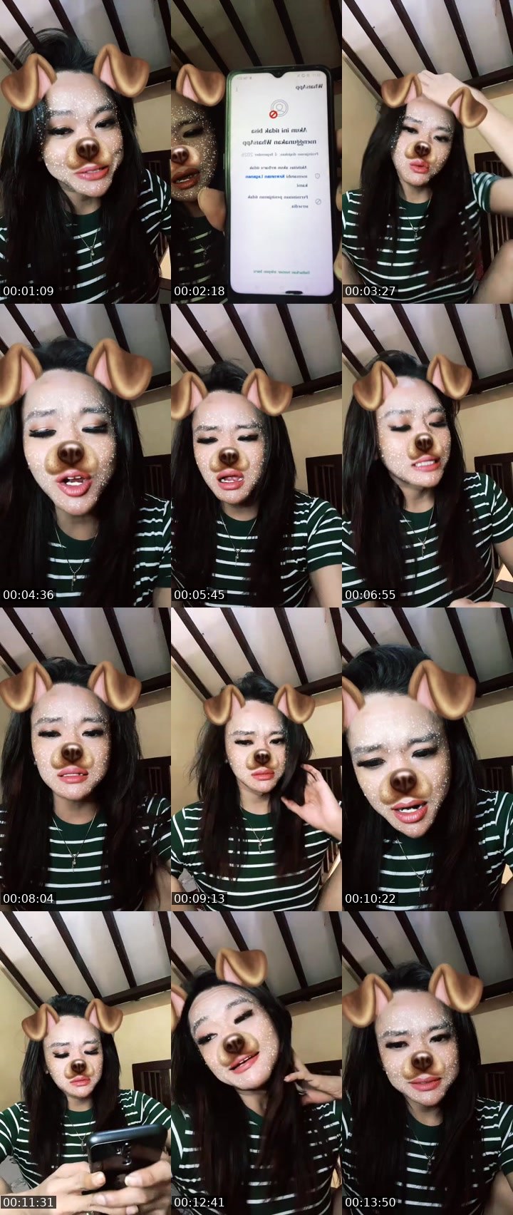 Contact-sheet preview of 💎ᶻᴿRatu wenda⁶ᵒˡᵈ👑's MICO Live recording